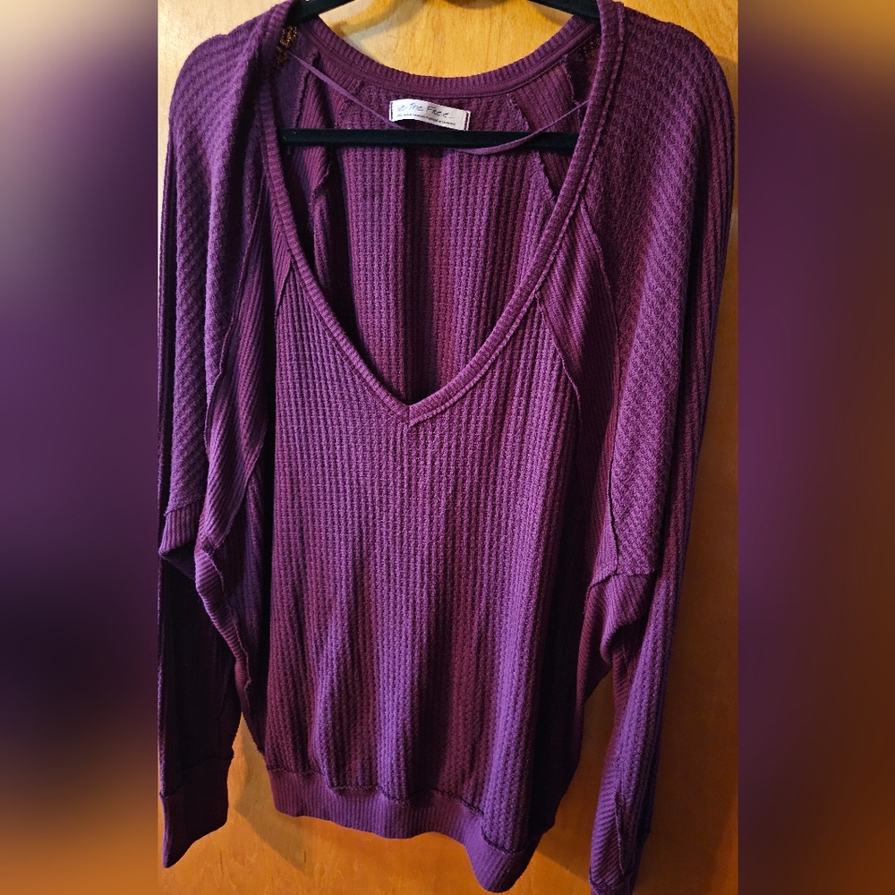 FP Movement by Free People Purple Blouse